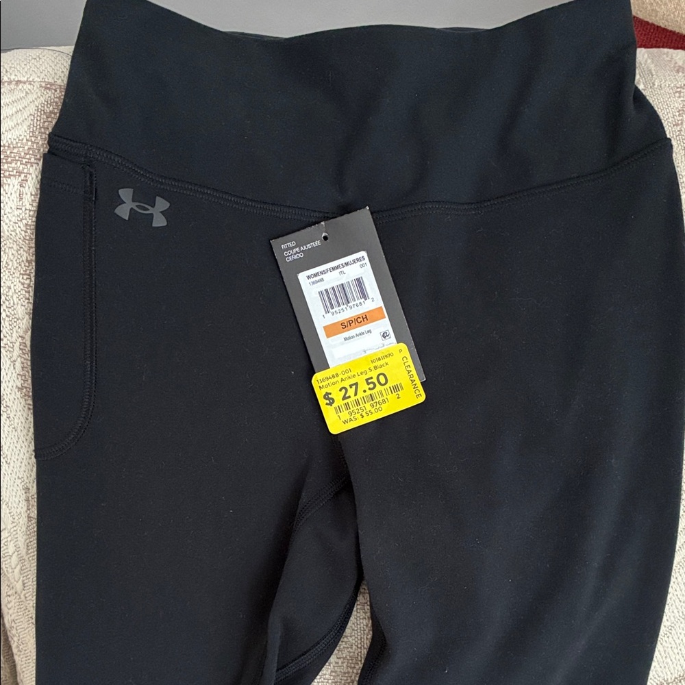 Under Armour Jet Black Active Leggings